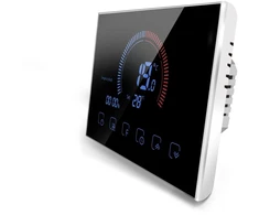 Termostatas SPRING TR8000-1WB, juodas