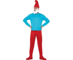 Tėvelio Smurfo kostiumas vyrams – Smurfai