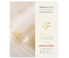 THANK YOU FARMER Rice Pure Glow Collagen Mask (1pc) 40g