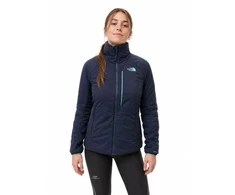 The North Face moteriška vėjui nepralaidi striukė žygiams, šviesiai mėlyna