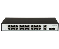 Šakotuvas Hikvision TIANDY POE jungiklis TC-P3S028 SPEC:G/2422/AT/280 24 prievadų SFP