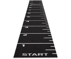tiguar sprint bėgimo takelis 12 m / 1 m, juodas