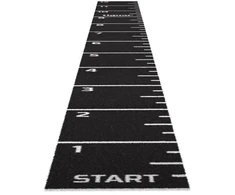tiguar sprint bėgimo takelis 12 m / 1 m, juodas