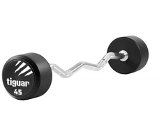 Tiguar štanga su pločama od PU 45 kg TI-WLBPU045