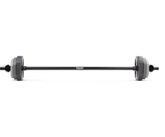Tiguar štangos ir svorių komplektas fitness powergym set v2