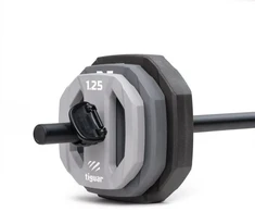Tiguar štangos ir svorių komplektas fitness powergym set v2