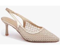 Tinklinės basutės su kulnu Step in style