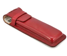 TMC Natural Leather Penalas Dėklas na Długopisy Skóra Naturalna su Klapą