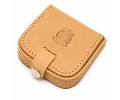 TMC Natural Leather Portmonetka Skórzana Podkówka na Drobne Bilonówka