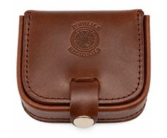 TMC Natural Leather Portmonetka Skórzana Podkówka na Drobne Bilonówka
