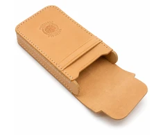 TMC Natural Leather Zgrabne Dėklas na Długopisy Penalas Skórzany su Klapą
