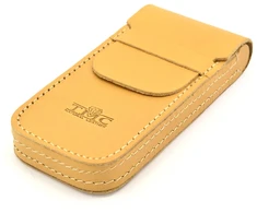 TMC Natural Leather Zgrabne Dėklas na Długopisy Penalas Skórzany su Klapą