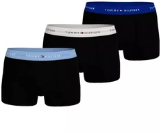 Tommy Hilfiger 3 vnt. Vyriškos juodos medvilninės trumpikės