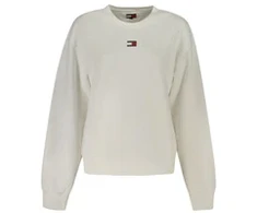 TOMMY HILFIGER BLUZA DAMSKA Z ROZPINANYM NA ZAMEK BALTA