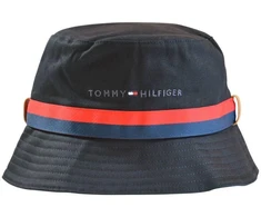 Tommy Hilfiger "Established Tape" kibiro tipo kepuraitė, juoda - AM0AM08271-0GJ