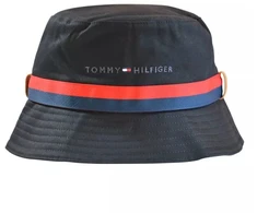 Tommy Hilfiger "Established Tape" kibiro tipo kepuraitė, juoda - AM0AM08271-0GJ