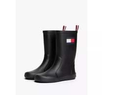 Tommy Hilfiger lietaus batai FLAG RAIN BOOT T3XC-33923-0047999 JUODI