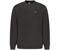TOMMY HILFIGER MĘSKA BLUZA Z ROZPINANYM NA ZAMEK Juoda