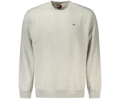 TOMMY HILFIGER MĘSKA BLUZA Z ROZPINANYM NA ZAMEK Pilka