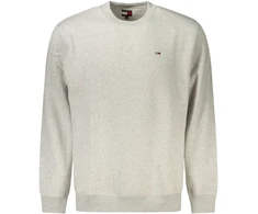 TOMMY HILFIGER MĘSKA BLUZA Z ROZPINANYM NA ZAMEK Pilka