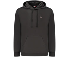 TOMMY HILFIGER MĘSKA BLUZA Z ROZPINANYM NA ZAMEK Juoda