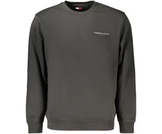 TOMMY HILFIGER MĘSKA Juoda BLUZA Z ROZPIĘCIEM