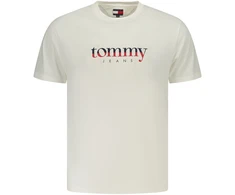 TOMMY HILFIGER MĘSKA KOSZULKA Z KRÓTKIM RĘKAWEM BALTA