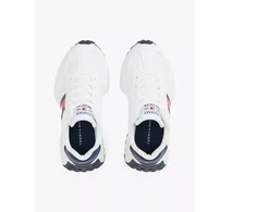 Tommy Hilfiger moteriški FLAG Žemakulniai sportbačiai suvarstomi T3X9-33877-1695X336-X336 BALTI/MĖLYNI