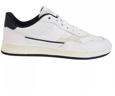 Tommy Hilfiger Retro Court Mix Cupsole Vyriški batai Balti - FM0FM04006 YBR
