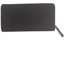 Tommy Hilfiger Saffiano didelė moteriška juoda piniginė - AW0AW08507-CJM