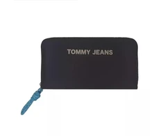 Tommy Hilfiger TJW Jūrinio stiliaus didelė nailoninė moteriška piniginė - AW0AW08414 0F4