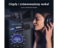 TONOR dinaminis USB ir XLR mikrofonas su kardioidine kryptimi, 50Hz–14kHz, TD510
