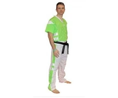 TOP TEN NEON kickbokso apranga, žalia ir balta