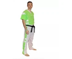 TOP TEN NEON kickbokso apranga, žalia ir balta