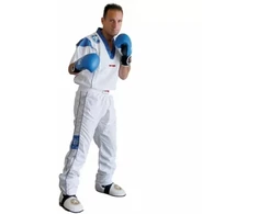 TOP TEN STAR COLLECTION kickbokso apranga balta ir mėlyna