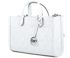 Torebka tote Michael Kors 38S6S3GM5B-OPTIC Baltas ALLUMINIUM