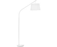 Ideal Lux Floor lamp with 1 light DADDY, E27, amber color