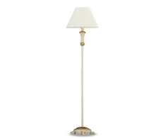Ideal Lux Floor lamp with 1 light FIRENZE, E27, rust color
