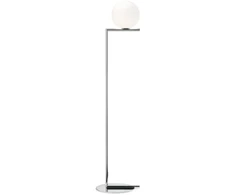 Toršeras IC LIGHTS F1, E14, chromo sp. korpusu/baltas gaubtas, dimeriuojamas, 135cm