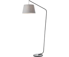 Toršeras KERMIT, E27, juodos/pilkos sp.