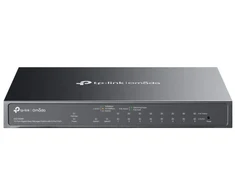 Ausinės TP-LINK ES210GMP Omada 10 prievadų gigabitinis lengvai valdomas komutatorius su 8 PoE+ prievadais