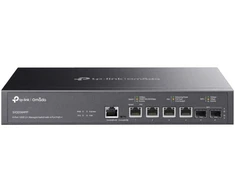 Ausinės TP-Link Omada SX3206HPP tinklo jungiklis, valdomas L2+, 10G Ethernet (100/1000/10000), PoE palaikymas, juodas