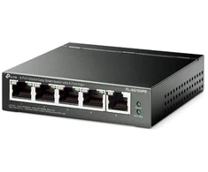 Ausinės TP-Link TL-SG105PE valdomas L2 gigabitinis eterneto komutatorius (10/100/1000), palaikantis PoE, juodas