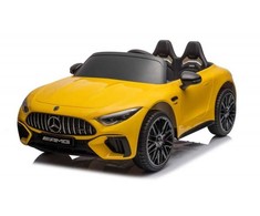 Transporto priemonė dk-sl63 mercedes sl63 yellow EUROBABY