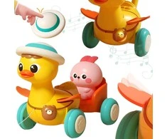 Woopie Baby Woopie Traukiamas Žaislas Klojinys su Katinuku