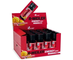 Treniruočių booster Olimp R-Weiler Energy Shot 20 × 60 ml, mangų skonio