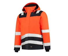 Tricorp Unisex Midi Parka Aukšto Matomumo Dviejų Spalvų Darbinė Striukė MLI-T5198