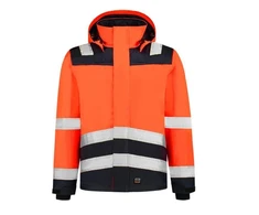 Tricorp Unisex Midi Parka Aukšto Matomumo Dviejų Spalvų Darbinė Striukė MLI-T5198