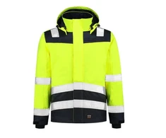 Tricorp Unisex Midi Parka Aukšto Matomumo Dvispalvė Darbinė Striukė MLI-T5197