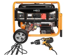 Trifazis generatorius NEO Tools, 7–7,5 kW